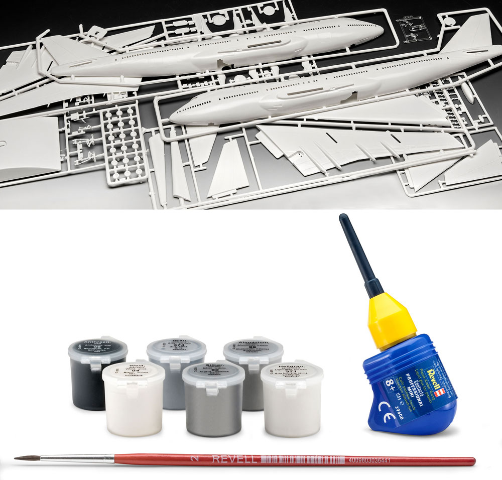 ボーイング 747-100 50thアニバーサリー プラモデル (レベル 1/144 旅客機 No.05686) 商品画像_1