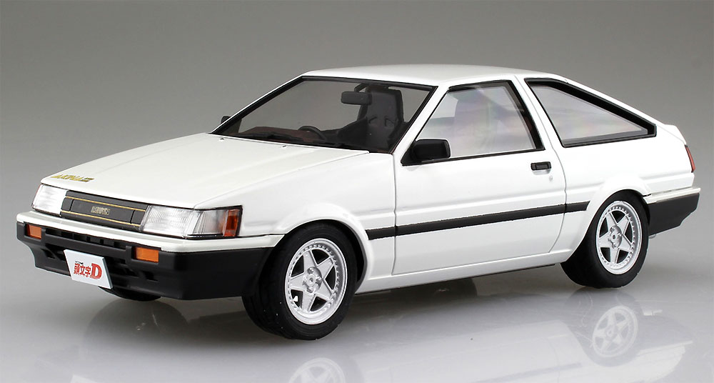 武内 樹 AE85 レビン プラモデル (アオシマ 1/24 頭文字D （イニシャルD） No.旧010) 商品画像_2