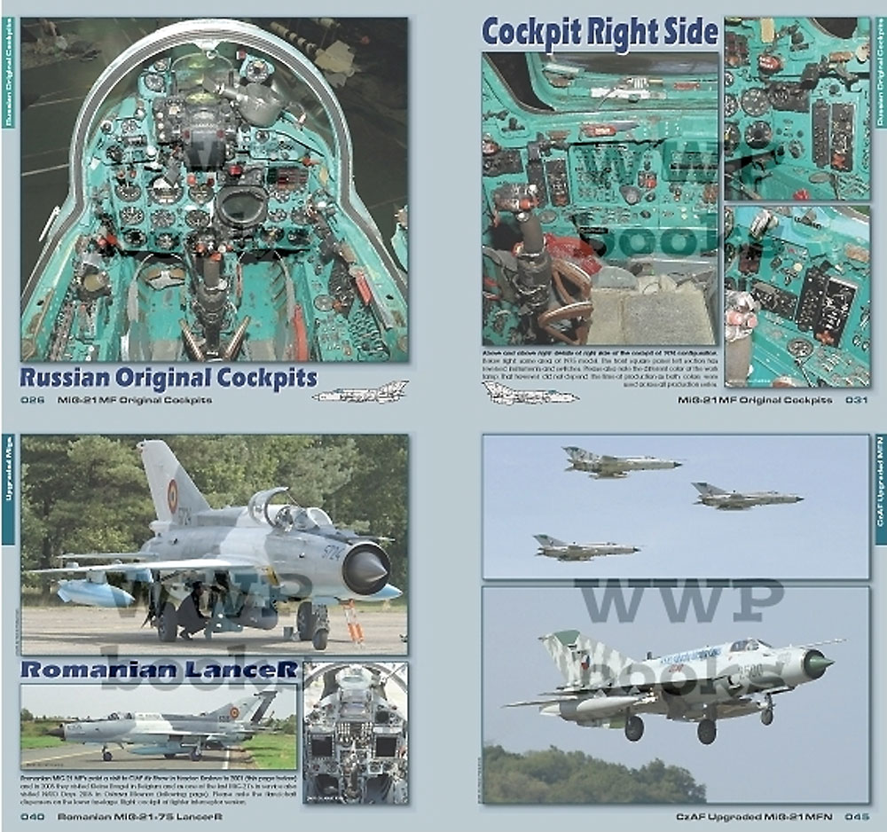 MiG-21MF/UM イン ディテール 増補版 本 (WWP BOOKS Blue aircraft line (ブルー エアクラフト ライン) No.B022) 商品画像_2