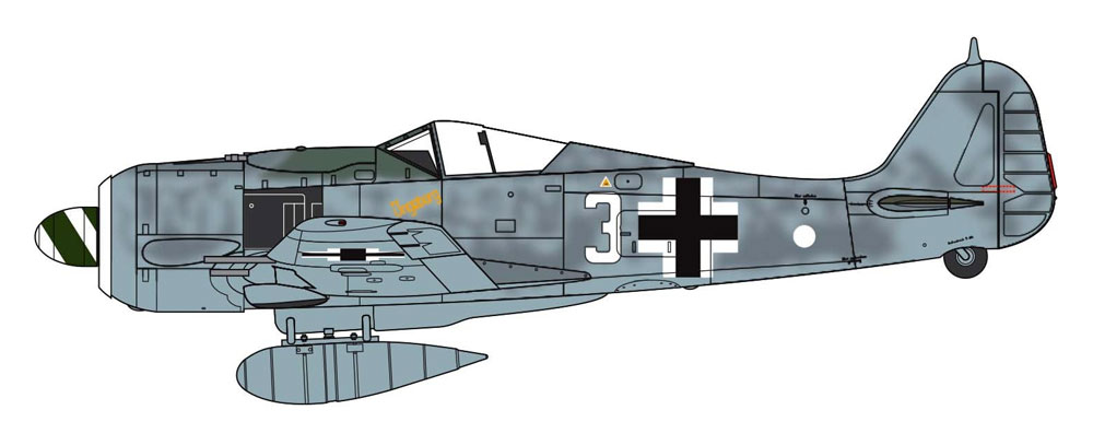 フォッケウルフ Fw190A-8 プラモデル (エアフィックス 1/72 ミリタリーエアクラフト No.A01020A) 商品画像_2