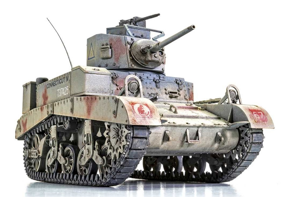 イギリス M3 スチュアート ハニー プラモデル (エアフィックス 1/35 ミリタリー No.A1358) 商品画像_2