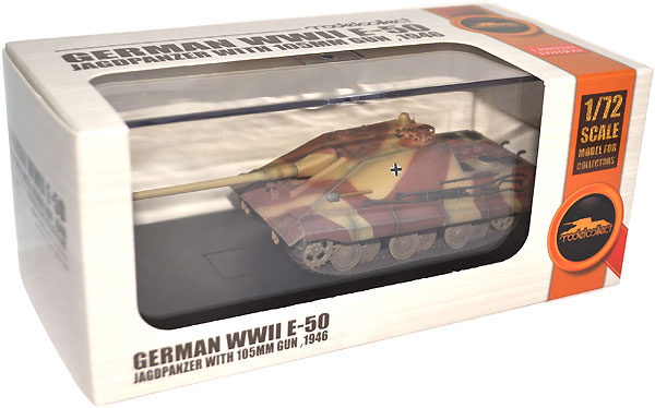 ドイツ E-50 駆逐戦車 105mm砲搭載型 1946年 完成品 (モデルコレクト 1/72 AFV 完成品モデル No.MODAS72132) 商品画像