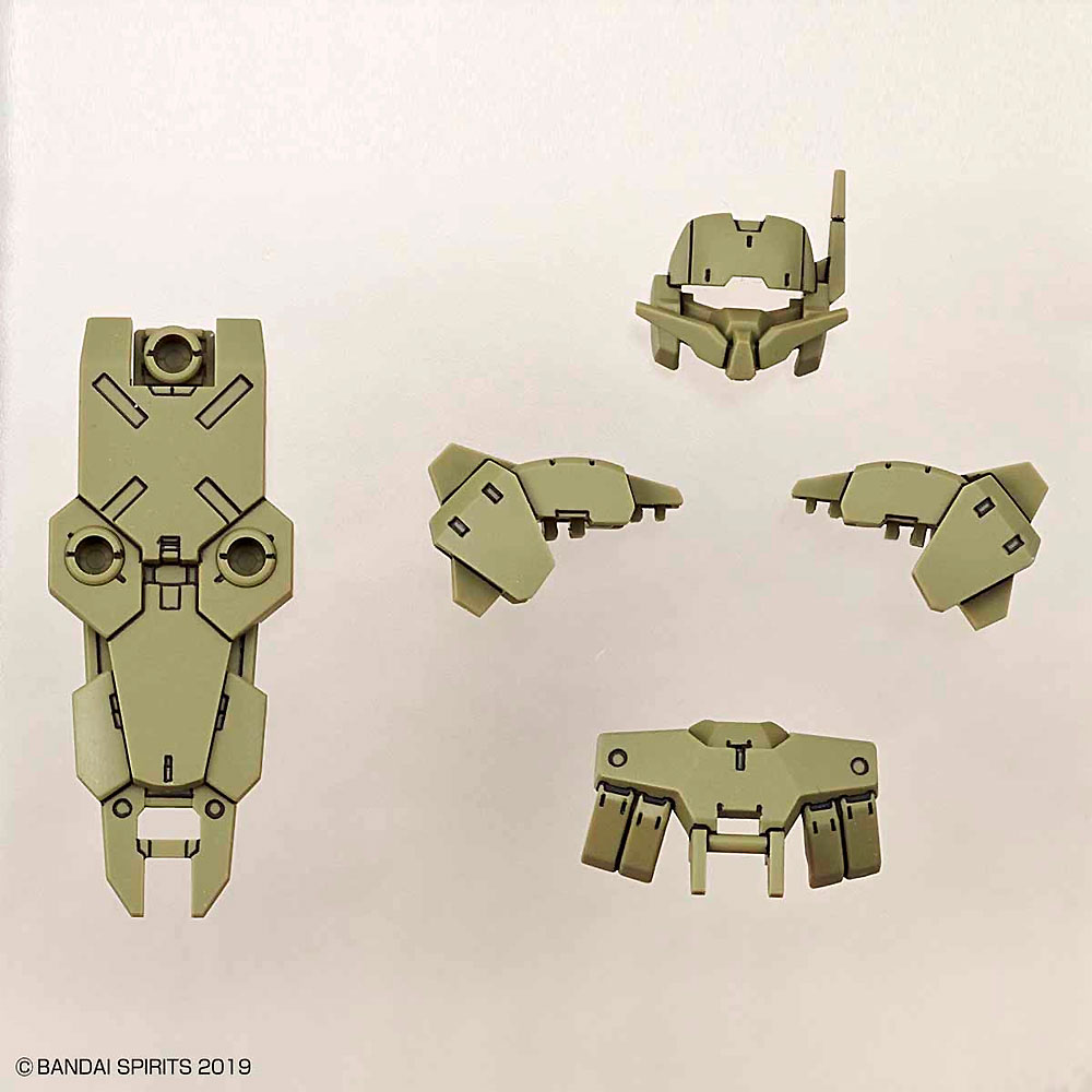 近接戦闘用 オプションアーマー (アルト用 ダークグリーン) プラモデル (バンダイ 30 MINUTES MISSIONS オプションアーマー No.OP-001) 商品画像_1