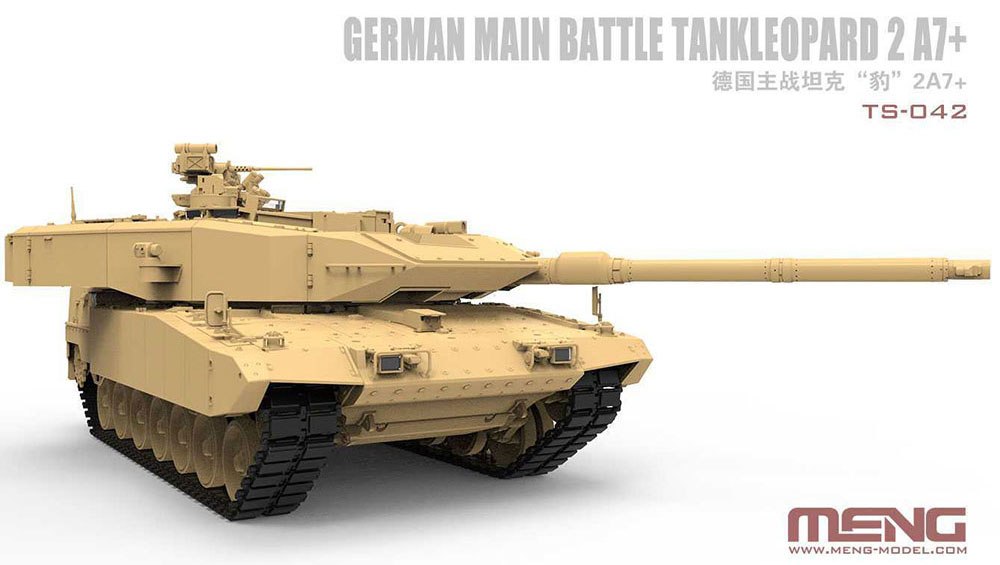 ドイツ 主力戦車 レオパルド 2A7+ プラモデル (MENG-MODEL 1/35 ティラノサウルス シリーズ No.TS-042) 商品画像_2