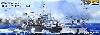アメリカ海軍 コロラド級戦艦 BB-45 コロラド 1944  旗・艦名プレート エッチングパーツ付き