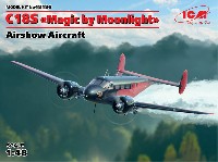 ICM 1/48 エアクラフト プラモデル ビーチクラフト C18S マジック バイ ムーンライト