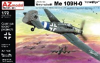 AZ model 1/72 エアクラフト プラモデル メッサーシュミット Me109H-0 高々度戦闘機