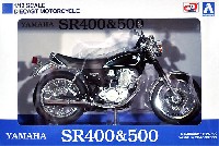 アオシマ 1/12 完成品バイクシリーズ ヤマハ SR400 ヤマハブラック