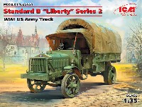 ICM 1/35 ミリタリービークル・フィギュア WW1 アメリカ陸軍 トラック スタンダード B リバティ シリーズ 2