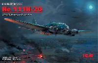 ICM 1/48 エアクラフト プラモデル ハインケル He111H-20 爆撃機