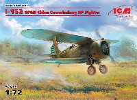 ICM 1/72 エアクラフト プラモデル ポリカルポフ I-153 チャイカ 中国 国民党空軍