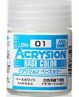 GSIクレオス 水性カラー アクリジョン ベースホワイト (BN-01)