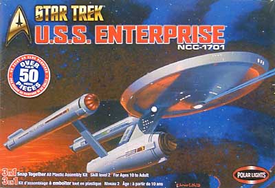 U.S.S. エンタープライズ NCC-1701 プラモデル (ポーラライツ スタートレック (STAR TREK) No.4200) 商品画像