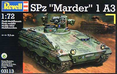 マーダー 1 A3 (SPｚ Marder 1 A3） プラモデル (レベル 1/72　ミリタリー No.03113) 商品画像