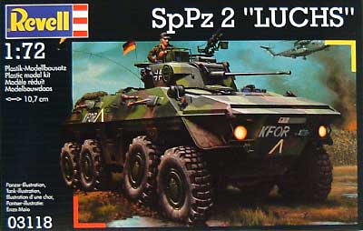 SpPz ルクス (SpPz 2 Luchs） プラモデル (Revell 1/72　ミリタリー No.03118) 商品画像