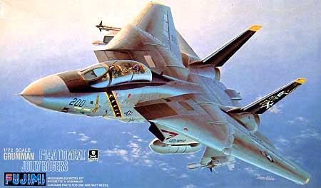 F-14A トムキャット ジョリーロジャース プラモデル (フジミ 1/72 Ｉシリーズ No.I-002) 商品画像