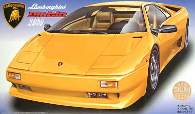 ランボルギーニ ディアブロ 1990 量産エクステリア プラモデル (フジミ 1/24 リアルスポーツカー シリーズ No.旧016) 商品画像