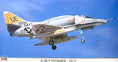 A-4E/F スカイホーク 第5混成飛行隊 プラモデル (ハセガワ 1/48 飛行機 限定生産 No.09535) 商品画像