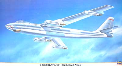 B-47E ストラトジェット 第308爆撃航空団 プラモデル (ハセガワ 1/72 飛行機 限定生産 No.00683) 商品画像