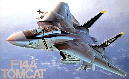 F-14A トムキャット プラモデル (フジミ 1/48 AIR CRAFT（シリーズS） No.S-001) 商品画像