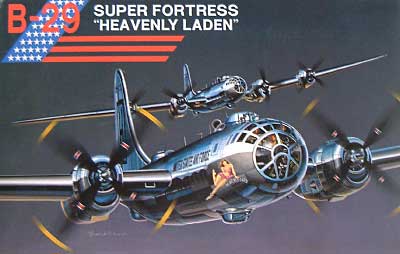 B-29 フライングフォートレス ヘブンリィ レイデン プラモデル (フジミ 1/144 AIR CRAFT No.14407) 商品画像