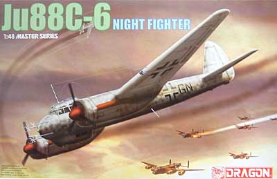 ドラゴン Ju88C-6 夜間戦闘機 1/48 Master Series 5540 プラモデル