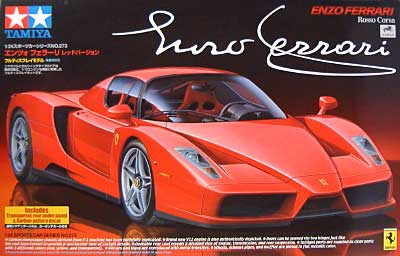エンツォ フェラーリ レッドバージョン プラモデル (タミヤ 1/24 スポーツカーシリーズ No.273) 商品画像