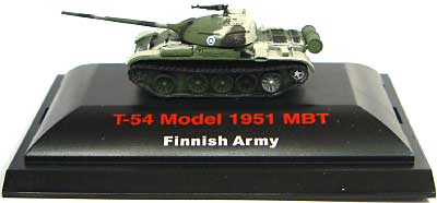 フィンランド T-54 1951 MTB 完成品 (トランペッター 1/144 MINI TANK COLLECTION No.00601) 商品画像