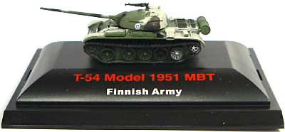 フィンランド T-54 1951 MTB 完成品 (トランペッター 1/144 MINI TANK COLLECTION No.00601) 商品画像
