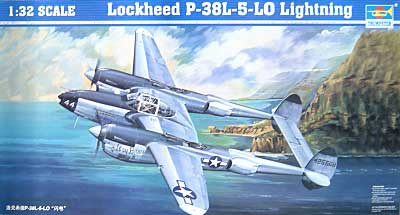 ロッキード P-38L-5-LO ライトニング プラモデル (トランペッター 1/32 エアクラフトシリーズ No.02227) 商品画像