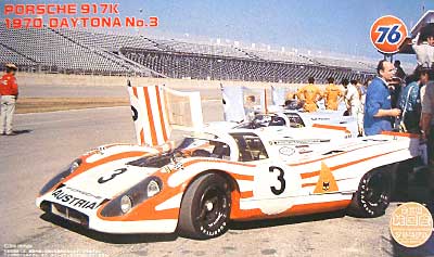 ポルシェ 917K 1970 デイトナ3号車 プラモデル (フジミ 1/24 ヒストリックレーシングカー シリーズ No.033) 商品画像