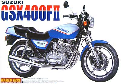 GSX400F2 1982年モデル プラモデル (アオシマ 1/12 ネイキッドバイク No.旧022) 商品画像