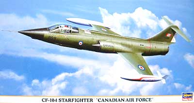 CF-104 スターファイター カナダ空軍 プラモデル (ハセガワ 1/48 飛行機 限定生産 No.09539) 商品画像