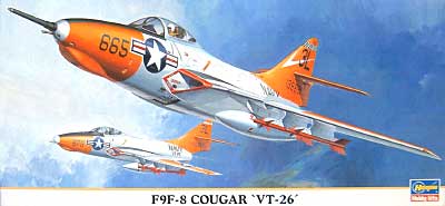 F9F-8 クーガー VT-26 プラモデル (ハセガワ 1/72 飛行機 限定生産 No.00691) 商品画像