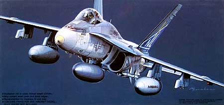 F/A-18A ホーネット ウォーホークス プラモデル (フジミ AIR CRAFT （シリーズF） No.F-010) 商品画像