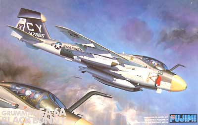 EA-6A イントルーダー ブラックバニー プラモデル (フジミ AIR CRAFT （シリーズH） No.H-014) 商品画像