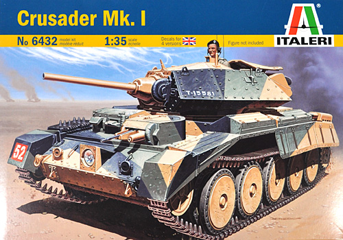 クルセーダー Mk.1 プラモデル (イタレリ 1/35 ミリタリーシリーズ No.6432) 商品画像