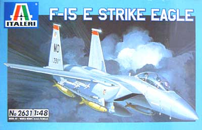 F-15E ストライクイーグル プラモデル (イタレリ 1/48 飛行機シリーズ No.2631) 商品画像