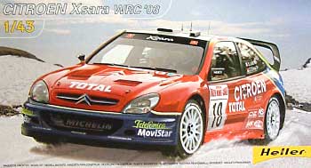 シトロエン クサラ WRC 2003 Loeb プラモデル (エレール 1/43 カーモデル No.80112) 商品画像