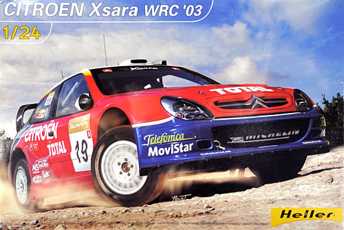 シトロエン クサラ WRC 2003 プラモデル (エレール 1/24 カーモデル No.80751) 商品画像