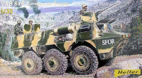 VBA 6×6 装甲兵員輸送車 プラモデル (エレール 1/35 ミリタリー No.81141) 商品画像