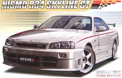 ニスモ R34 スカイライン GT-R プラモデル (フジミ 1/24 ミレニアム21インチアップ No.032) 商品画像