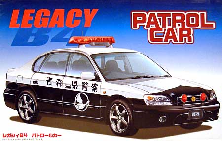 レガシィ B4 パトロールカー プラモデル (フジミ 1/24 スペシャルビークルシリーズ No.003) 商品画像