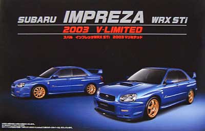 スバル インプレッサ WRX STi 2003 Vリミテッド プラモデル (フジミ 1/24 レーシングスター シリーズ No.019) 商品画像