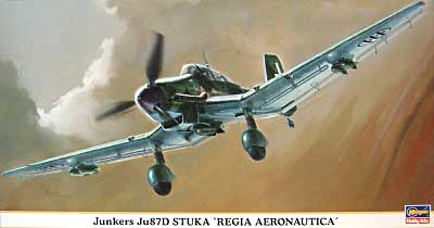 ユンカース Ju87D スツーカ レジア アエアロノーティカ プラモデル (ハセガワ 1/48 飛行機 限定生産 No.09546) 商品画像