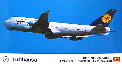ルフトハンザ ドイツ航空 ボーイング 747-400 プラモデル (ハセガワ 1/200 飛行機シリーズ No.007) 商品画像