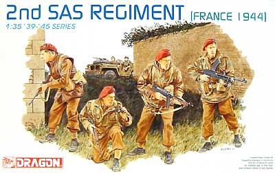 第2 SAS連隊 (フランス1944） プラモデル (ドラゴン 1/35 