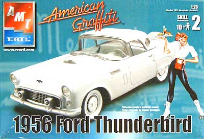 1956 フォード サンダーバード プラモデル (AMT/ERTL 1/25 カーモデル) 商品画像