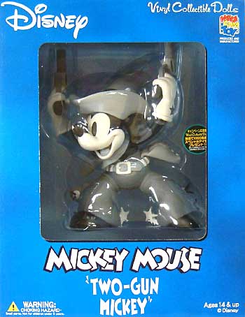 ミッキーマウス (フロム Tow-Gun Mickey） フィギュア (メディコム・トイ Vinyl Collectible Dolls No.038) 商品画像