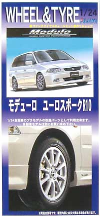 モデューロ ユーロスポーク R10 (17インチ) プラモデル (フジミ 1/24 パーツメーカーホイールシリーズ No.008) 商品画像